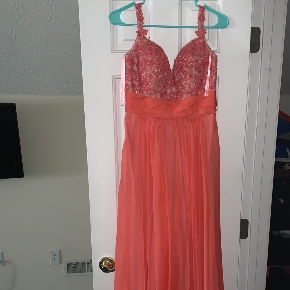 Full length form dress